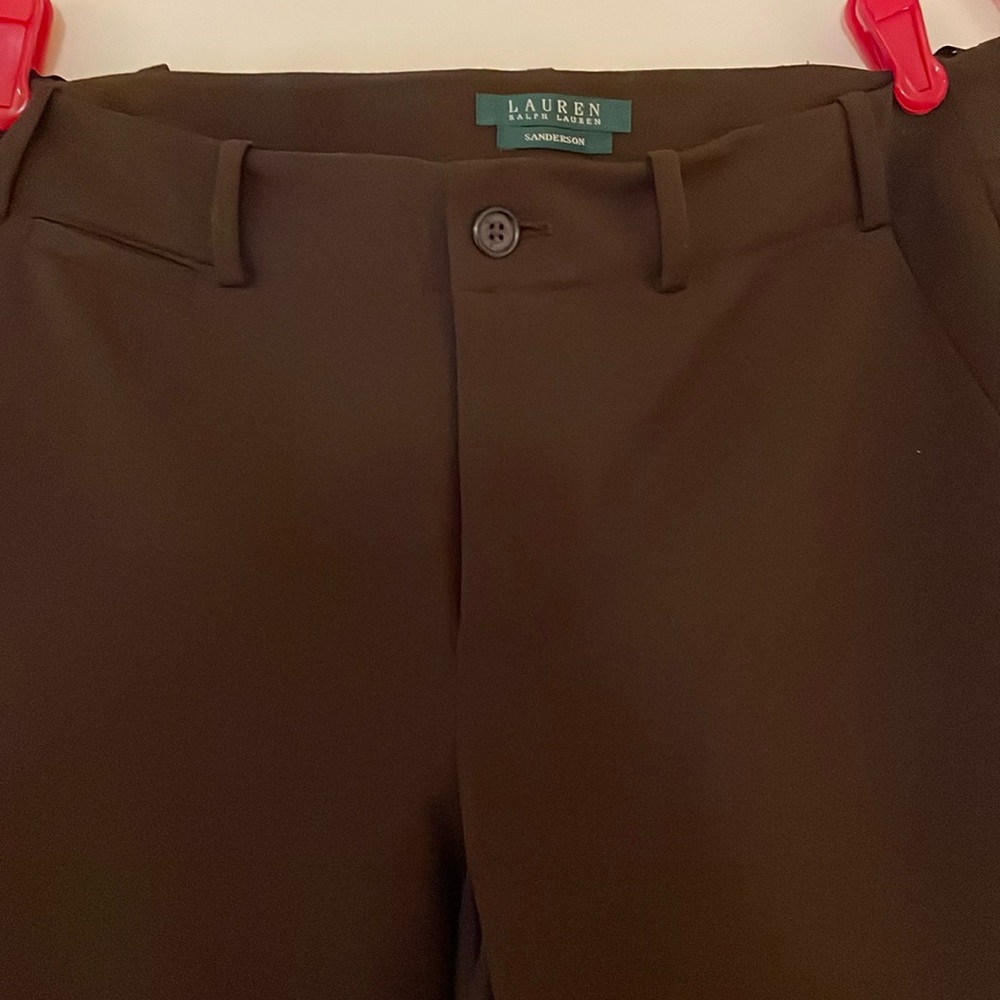 Like new Ralph Lauren, espresso colored wide leg pants. Beautiful pants.